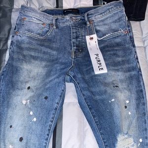 Purple brand-p002-slim-dropped-fit-jeans-